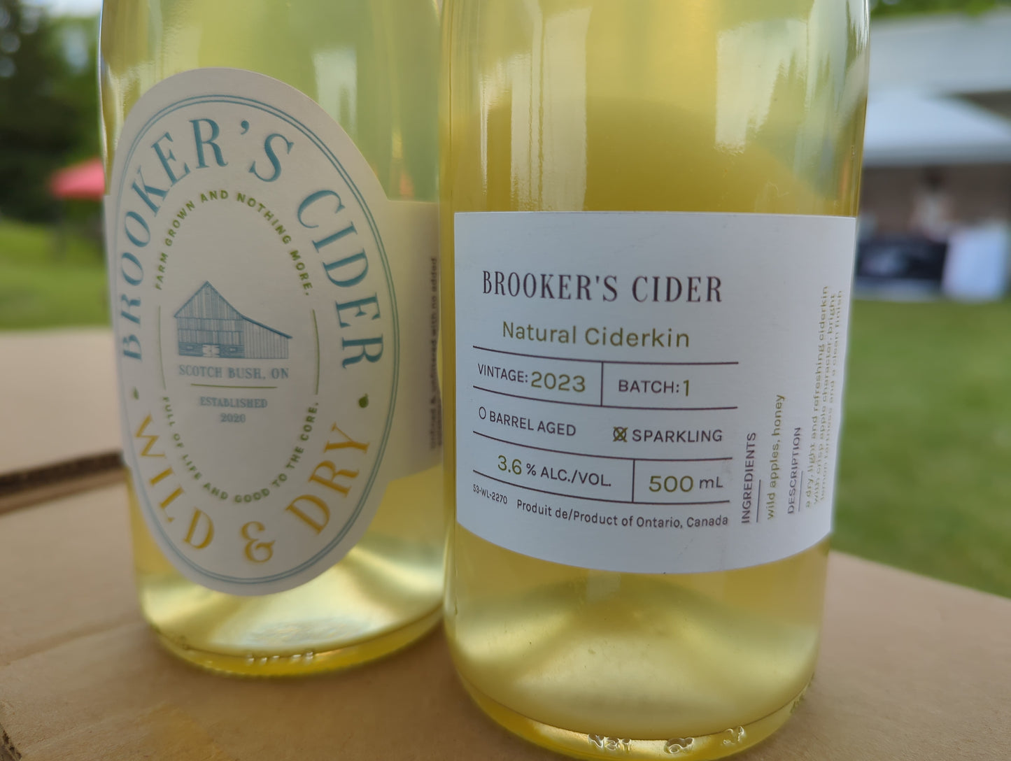 2023 Sparkling Ciderkin 1