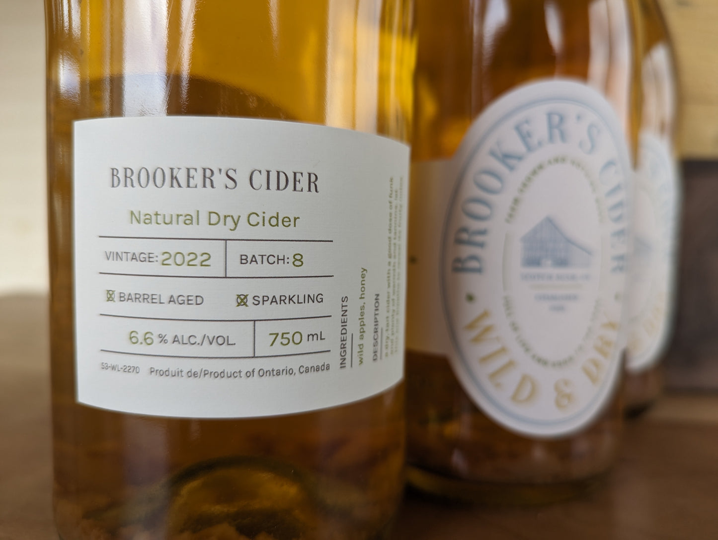 2022 Batch 8 Natural Sparkling Cider